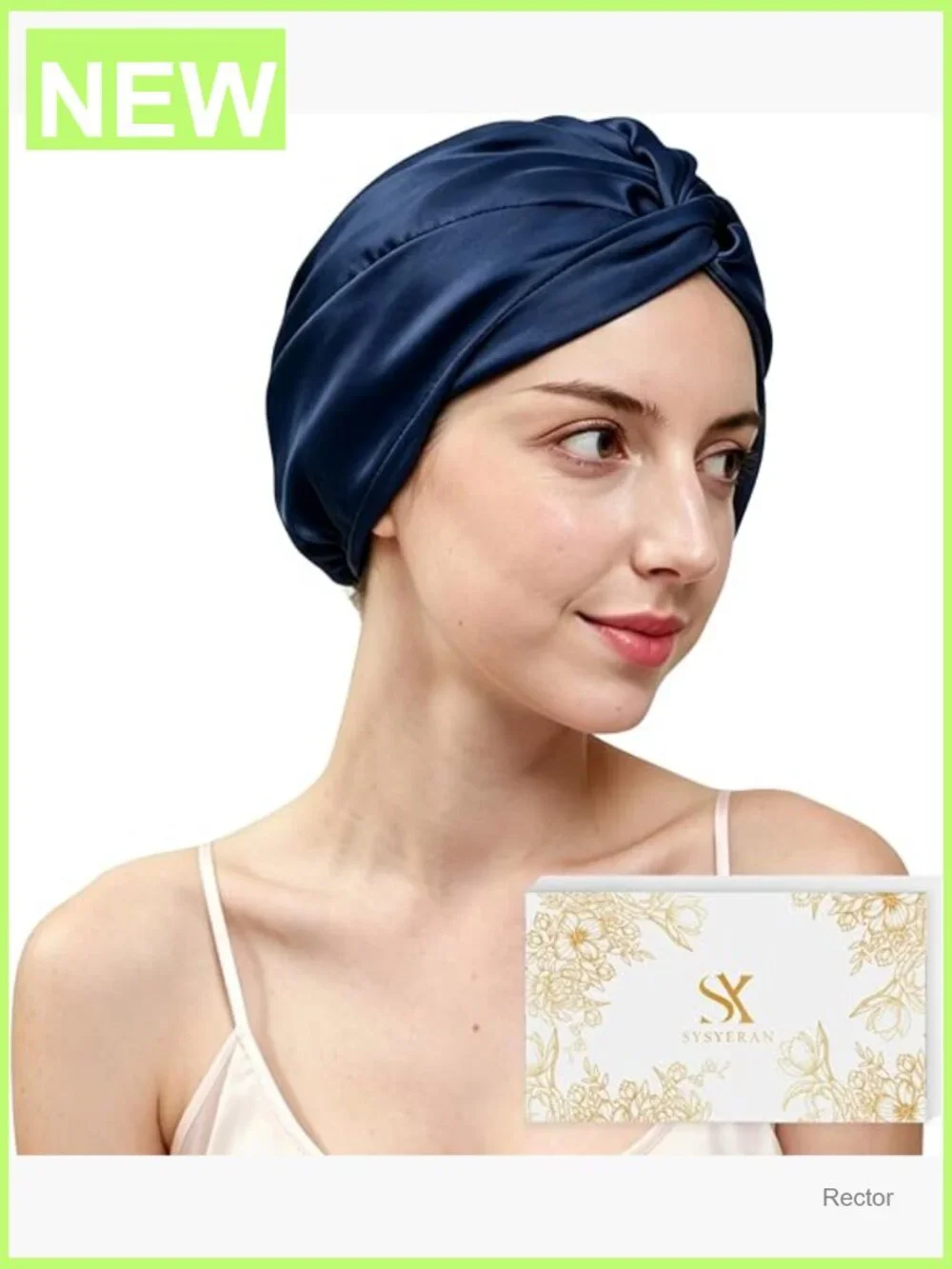 100% Mulberry Silk Bonnet for Sleeping - Hair Night Cap